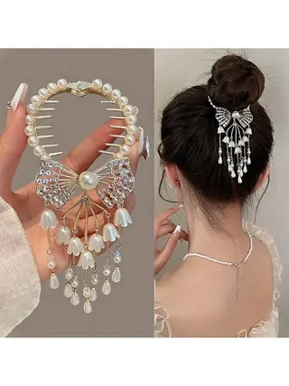 خرید گیره گوجه پاپیون - کلیپس مو در فروشگاه آواشاپ ۱۰